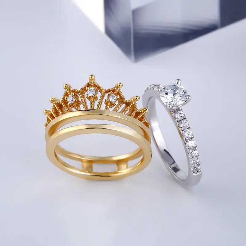 Anel Coroa de Princesa - Princess Crown