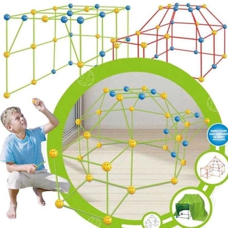 Castelo De Construção Para Crianças Alta Qualidade - JokoStore - O ponto de encontro para ofertas incríveis