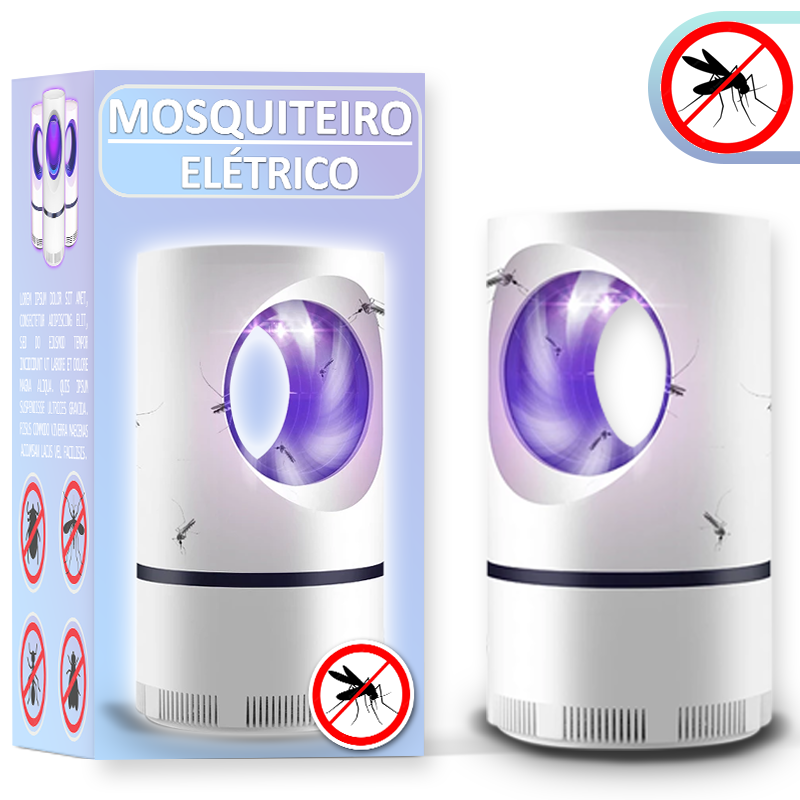Armadilha Para Mosquitos e Insetos - Mosquiteiro Elétrico - JokoStore - O ponto de encontro para ofertas incríveis