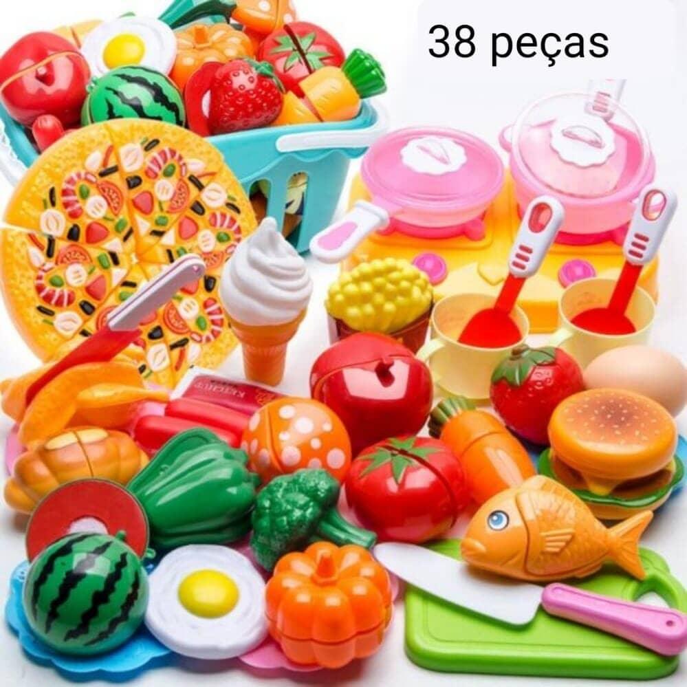 Conjunto de Comidas - Brinquedo de comidinhas divertidas para sua criança - JokoStore - O ponto de encontro para ofertas incríveis